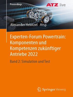cover image of Experten-Forum Powertrain